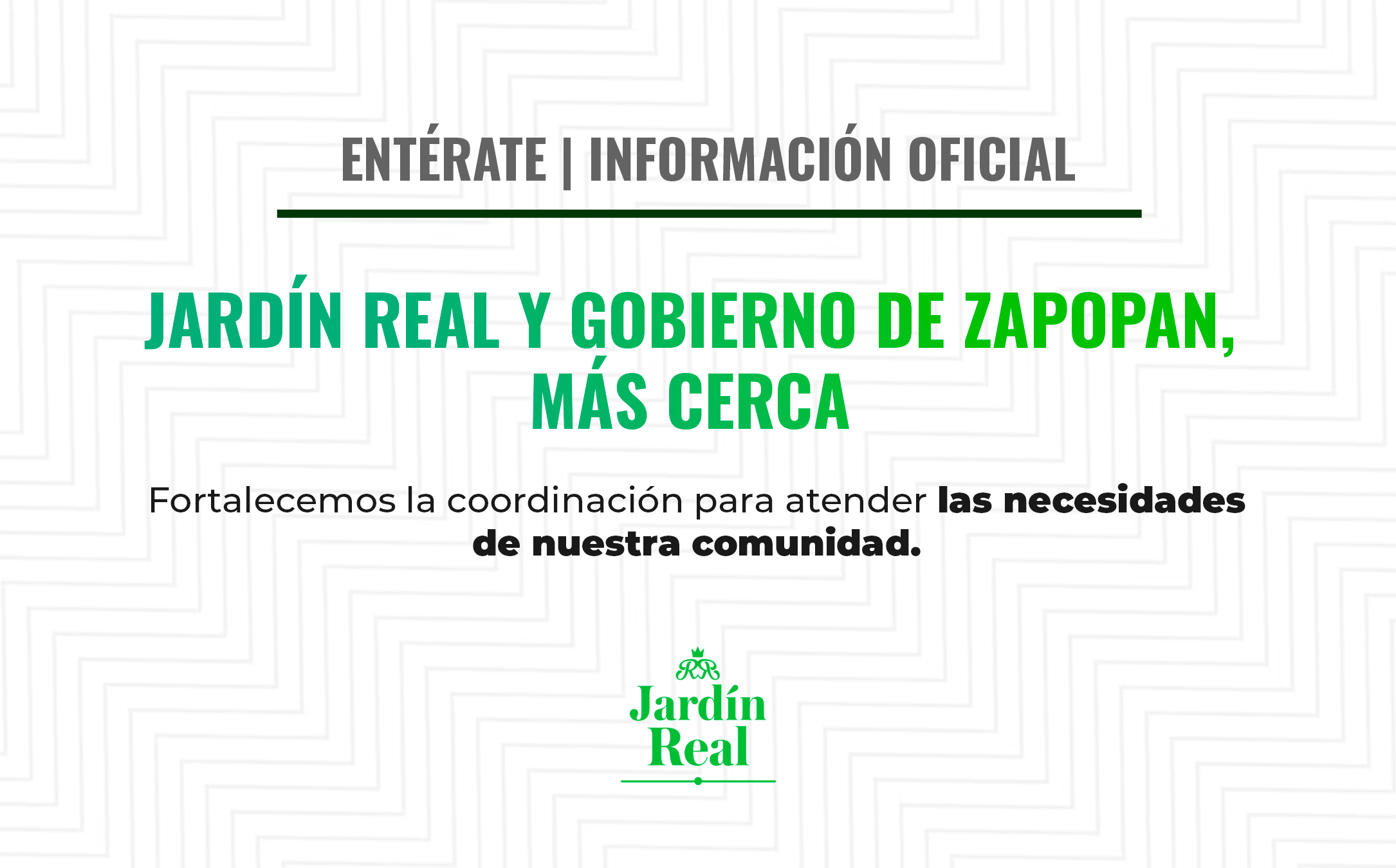 Jardín Real fortalece su coordinación con el Gobierno de Zapopan